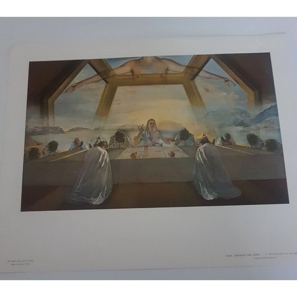 National Gallery of Art Washington DC Set of 3 Prints Murillo Rembrandt Dali - Picture 6 of 16